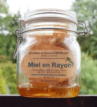 Tous les matins au petit déjeuner... hummmm ! Miel en Brèche portion de 450g